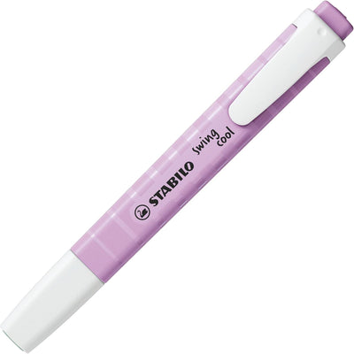 Evidenziatori Stabilo Swing Cool Pastel a Tratto 1-4 mm - 4 pezzi