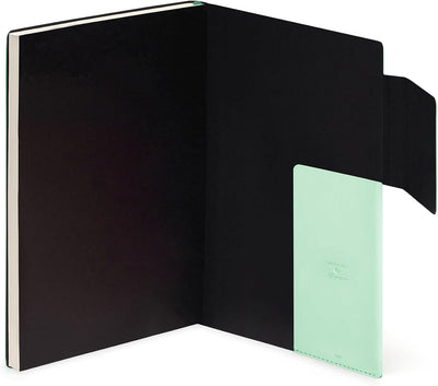 Agenda 12 Mesi Legami Giornaliera Large 2026 Pastel Mint con Chiusura ad Elastico