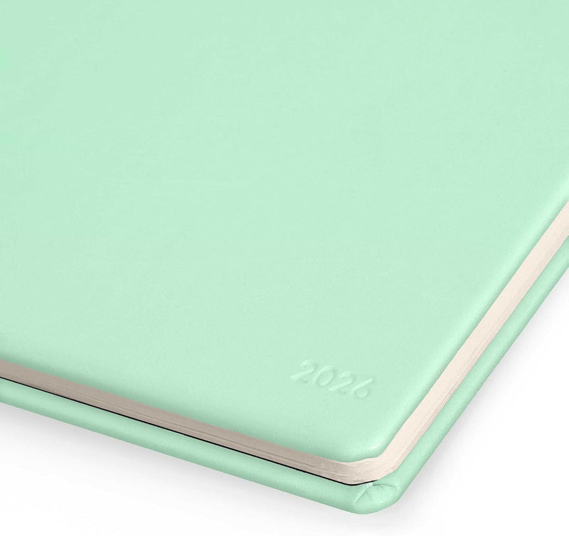 Planner da Scrivania 12 Mesi Legami Orizzontale 2026 Pastel Mint