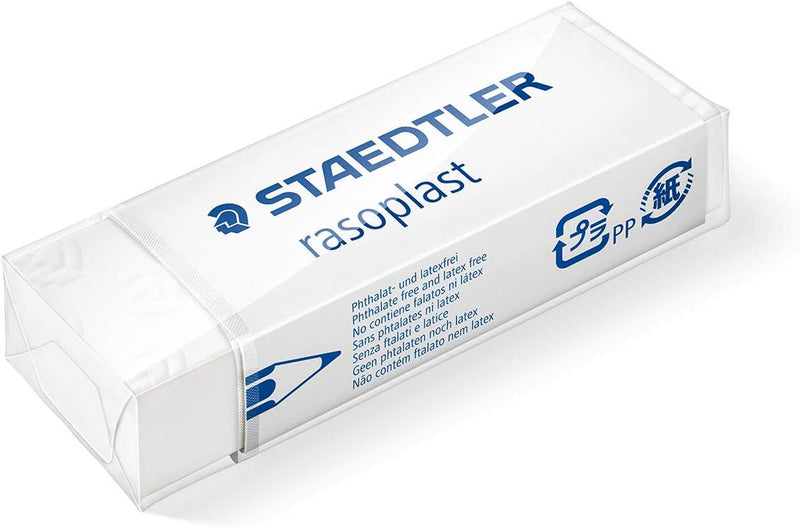 Gomma Staedtler Rasoplast 65 x 23 x 13 mm - 3 pezzi (1 OMAGGIO)