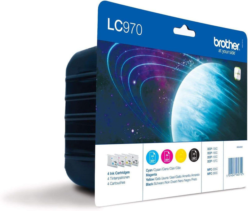 Multipack Cartucce Originali Brother LC970 Nero + Colori