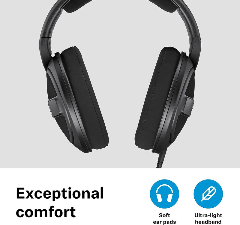 Cuffie Over-Ear Posteriori Chiuse Sennheiser HD 569 Nero