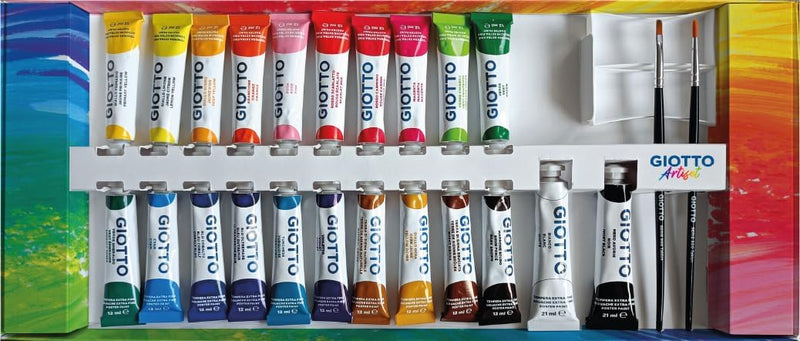 Set Artistico Pittura Giotto Artiset - 65 pezzi