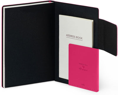 Agenda 12 Mesi Legami Settimanale Small 2026 Raspberry con Chiusura ad Elastico