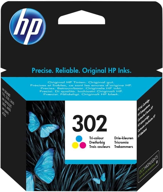 Cartuccia Originale HP 302 Tri-Color