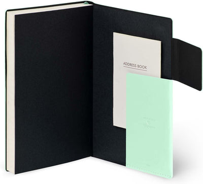 Agenda 12 Mesi Legami Giornaliera Medium 2026 Pastel Mint con Chiusura ad Elastico