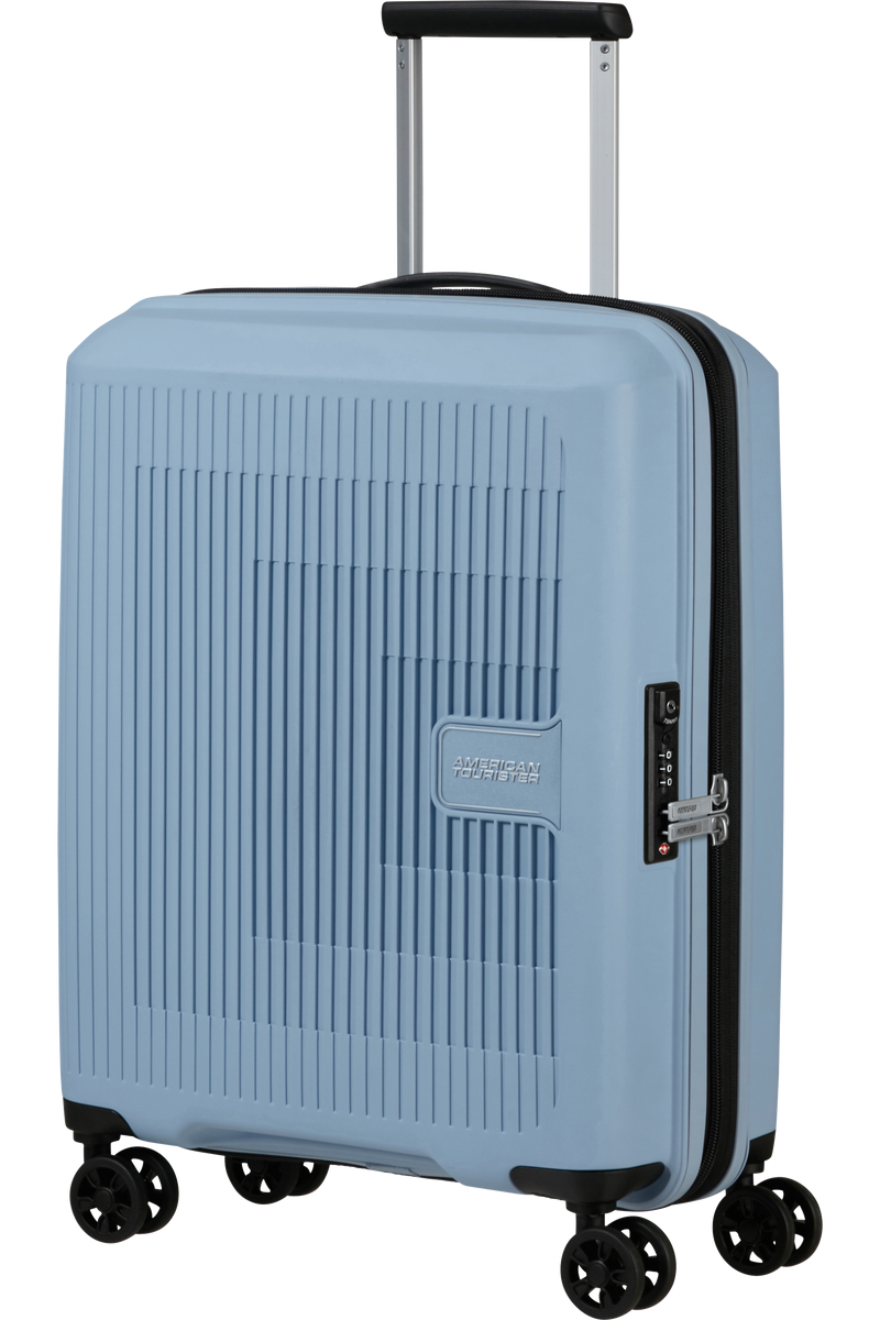 Valigia Piccola American Tourister Aerostep Espandibile TSA Soho Grey 55 cm