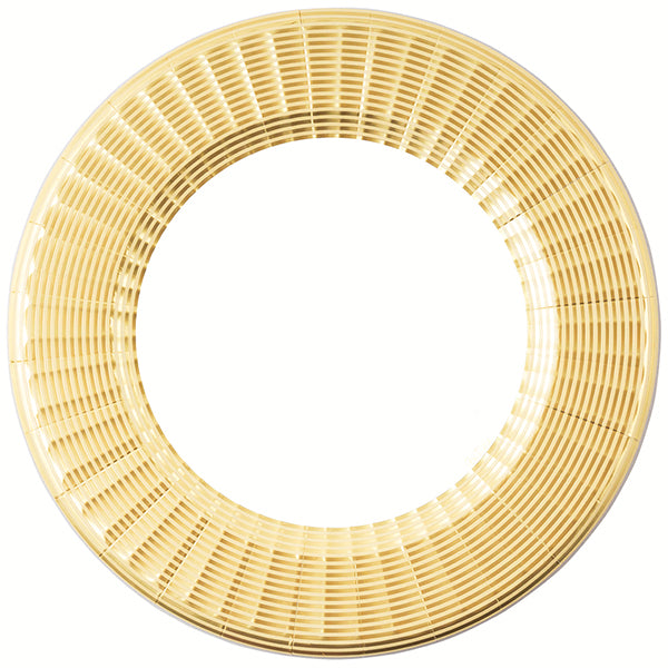 Sottopiatti in Carta Elegance Gold 33 cm - 6 pezzi