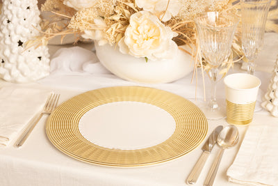 Tovaglioli Elegance Gold 33 x 33 cm - 16 pezzi