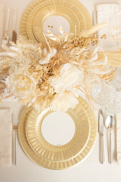 Tovaglioli Elegance Gold 33 x 33 cm - 16 pezzi