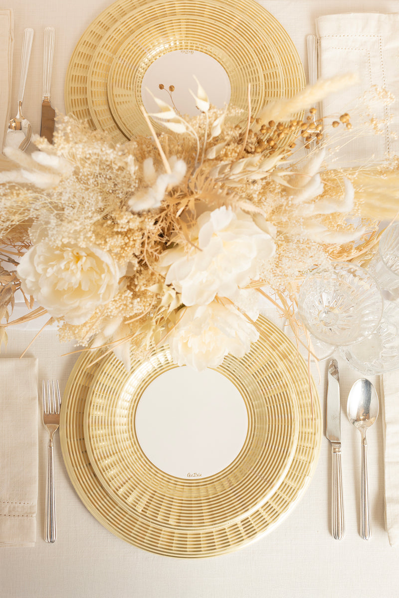 Tovaglioli Elegance Gold 33 x 33 cm - 16 pezzi