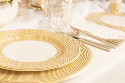 Tovaglioli Elegance Gold 33 x 33 cm - 16 pezzi