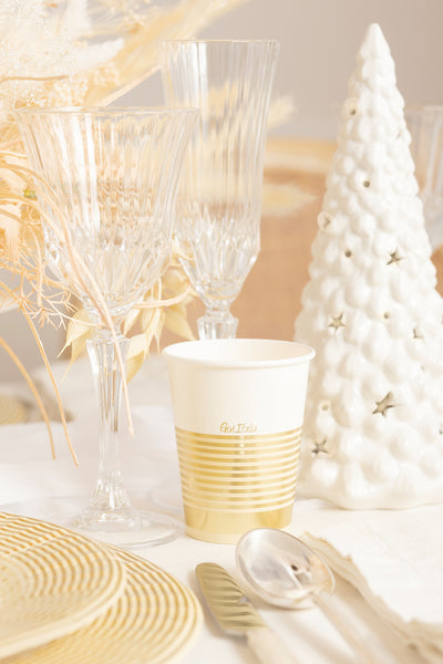 Tovaglioli Elegance Gold 33 x 33 cm - 16 pezzi