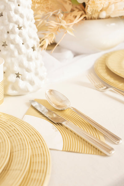 Tovaglioli Elegance Gold 33 x 33 cm - 16 pezzi