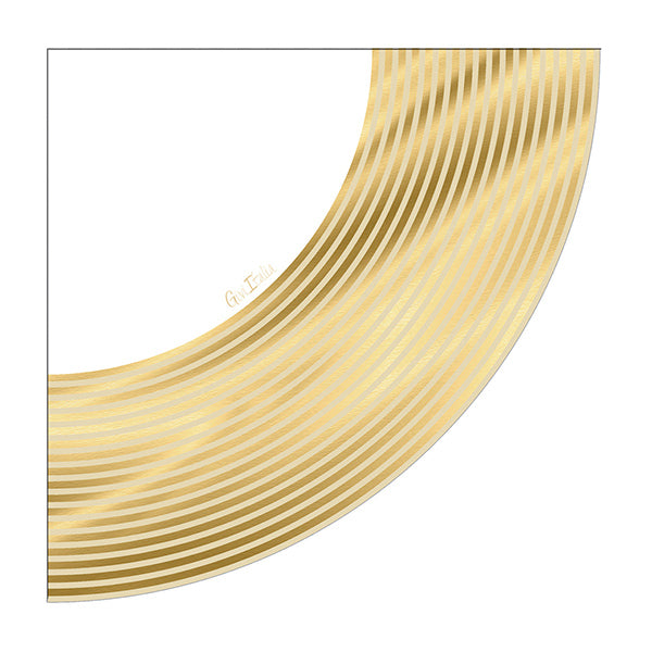 Tovaglioli Elegance Gold 33 x 33 cm - 16 pezzi