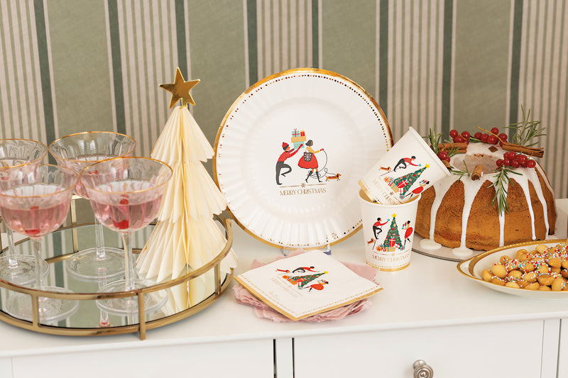 Tovaglioli Christmas Story 25 x 25 cm - 20 pezzi