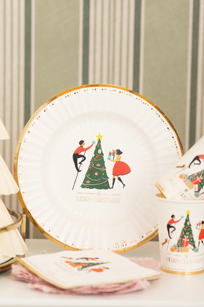 Tovaglioli Christmas Story 25 x 25 cm - 20 pezzi