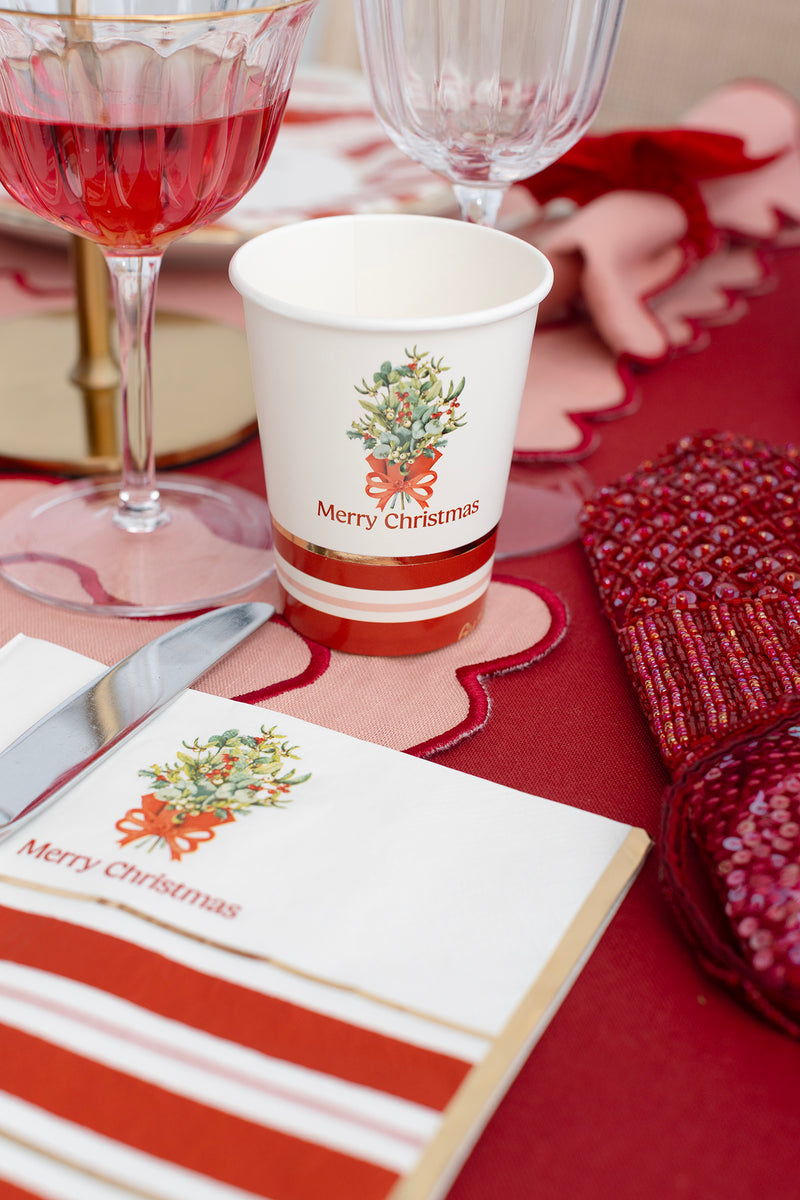 Tovaglioli in Carta 3 Veli Christmas Party 33 x 33 cm - 16 pezzi