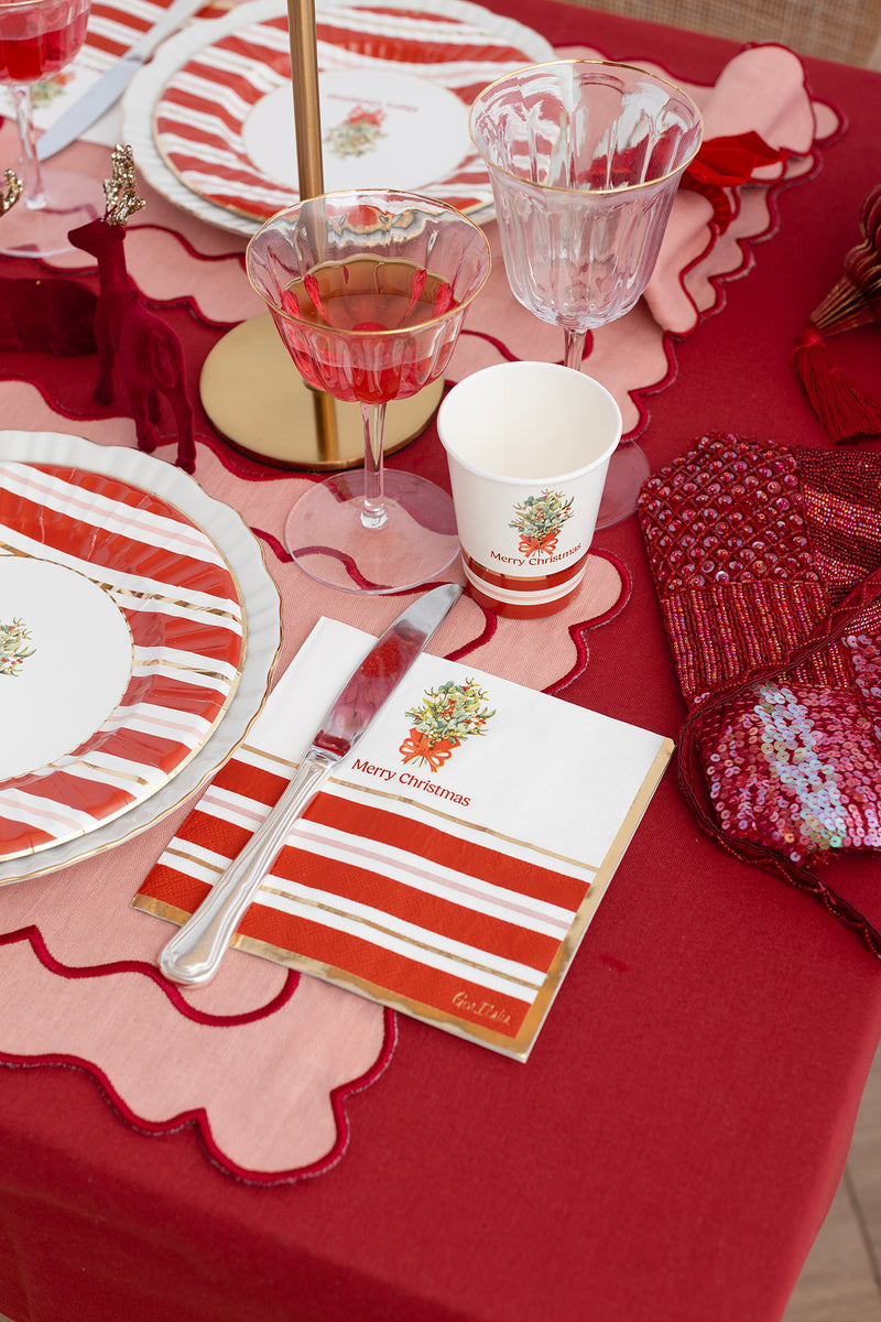 Tovaglioli in Carta 3 Veli Christmas Party 33 x 33 cm - 16 pezzi