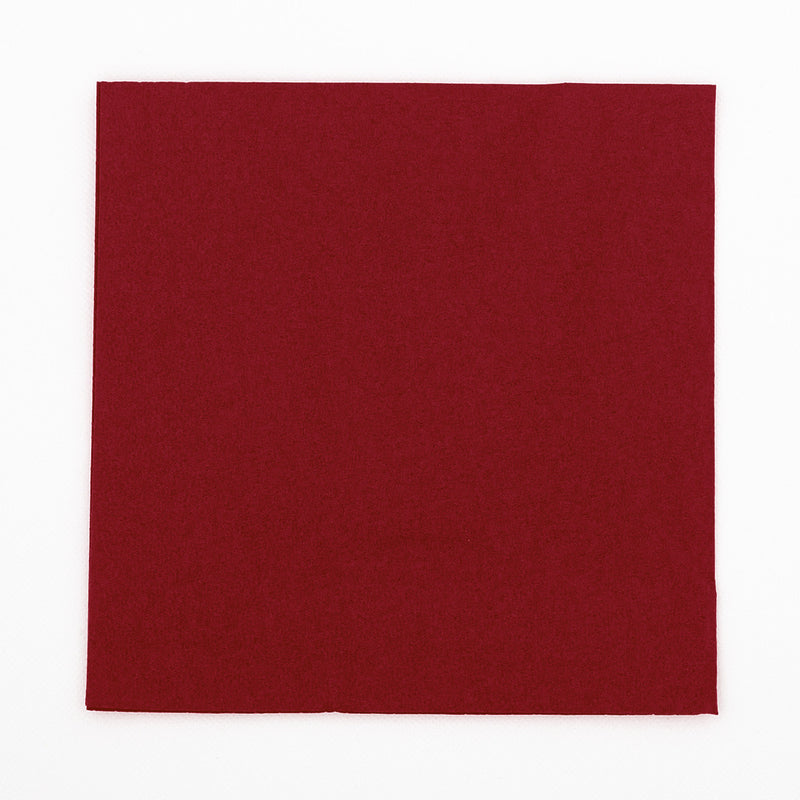 Tovaglioli in Carta 3 Veli Bordeaux 33 x 33 cm - 16 pezzi