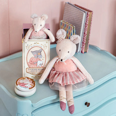 Scatola Porta Dentini per Bimbi Topo Rosa