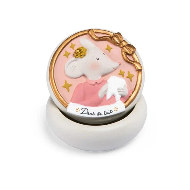 Scatola Porta Dentini per Bimbi Topo Rosa