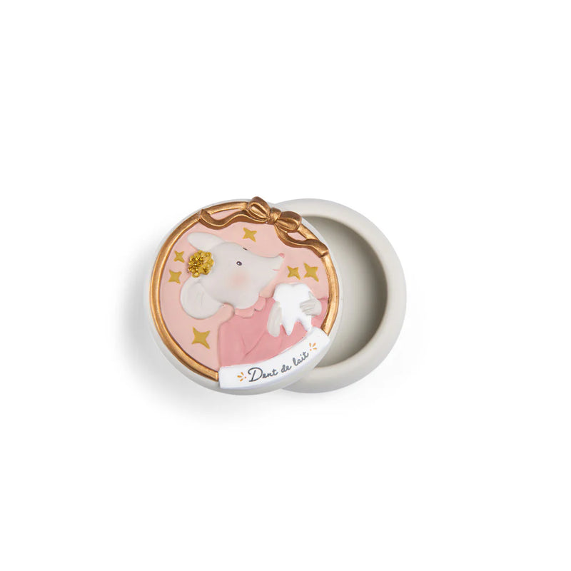 Scatola Porta Dentini per Bimbi Topo Rosa