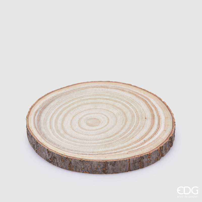 Fetta di Legno Tondo Natural EDG 22 cm