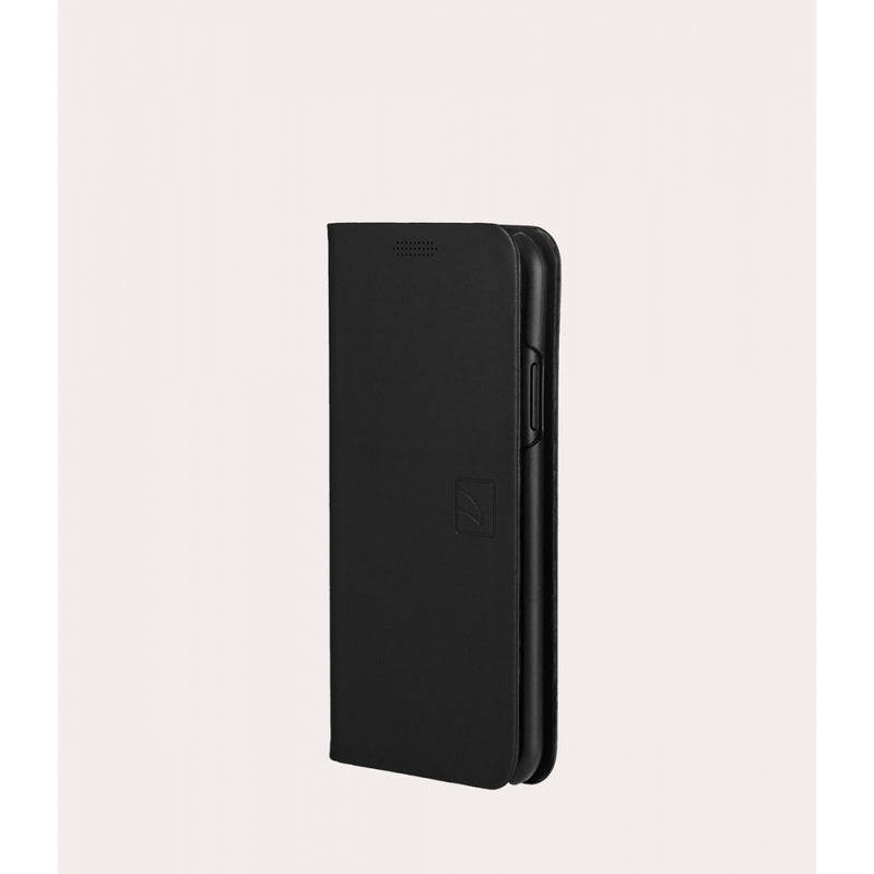 Custodia Booklet Tucano per iPhone XS Max Nero