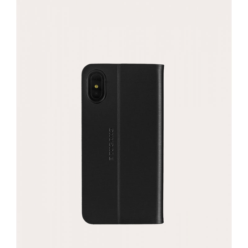 Custodia Booklet Tucano per iPhone XS Max Nero