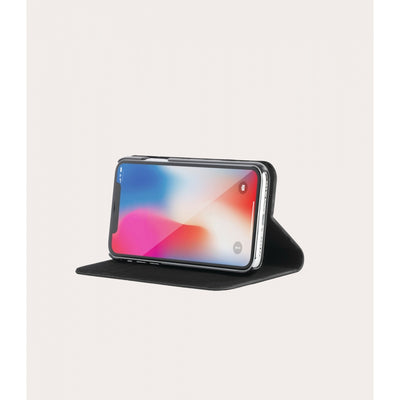 Custodia Booklet Tucano per iPhone XS Max Nero