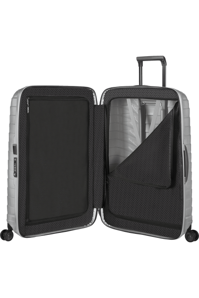 Valigia Media Samsonite Proxis Spinner 69 cm Argento