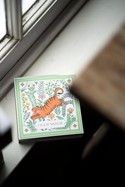 Fiammiferi in Legno The Archivist Green Tiger