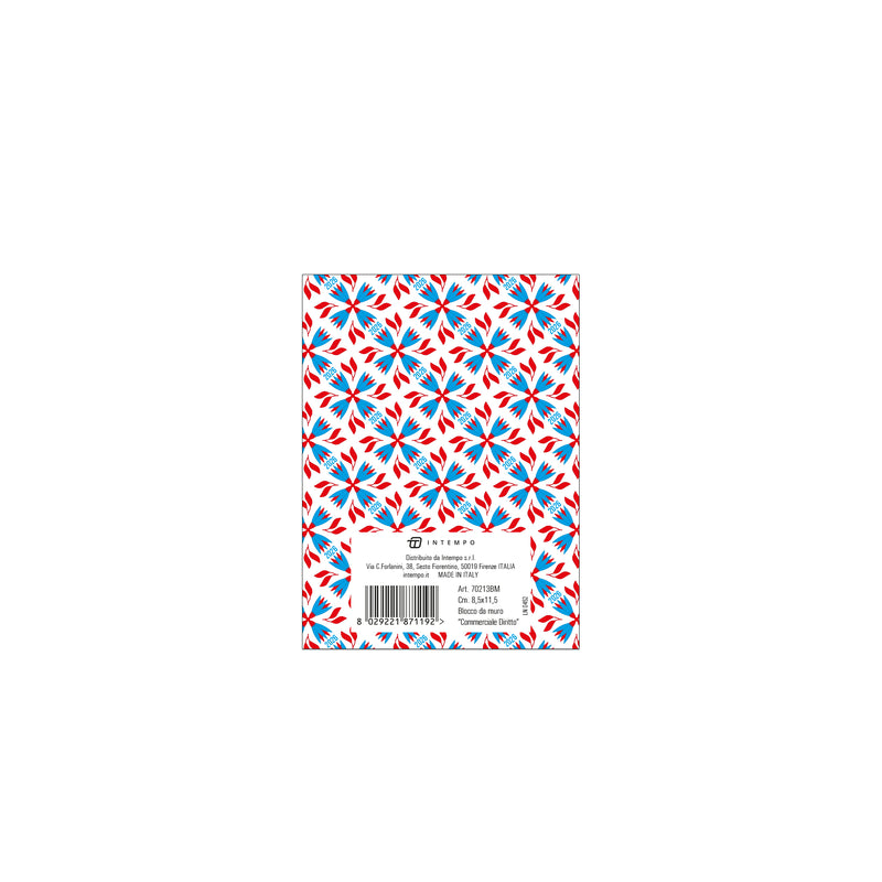 Calendario Blocco Murale Giornaliero Intempo Verticale 8,5 x 11,5 cm