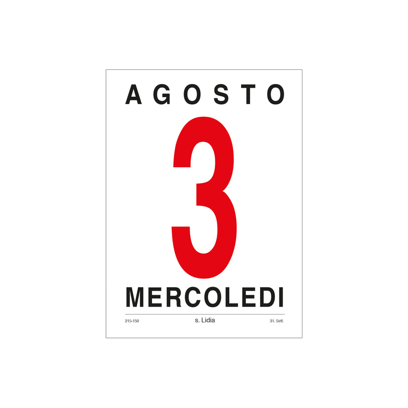 Calendario Blocco Murale Giornaliero Intempo Ministeriale 12,8 x 17,5 cm