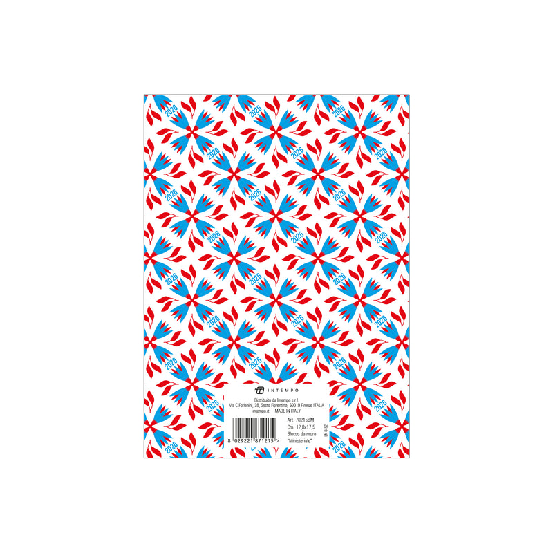 Calendario Blocco Murale Giornaliero Intempo Ministeriale 12,8 x 17,5 cm