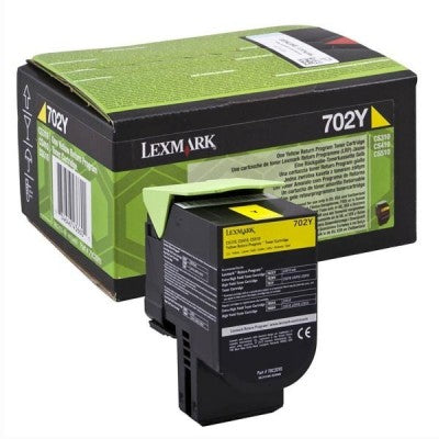 Toner Originale Lexmark 702Y Giallo