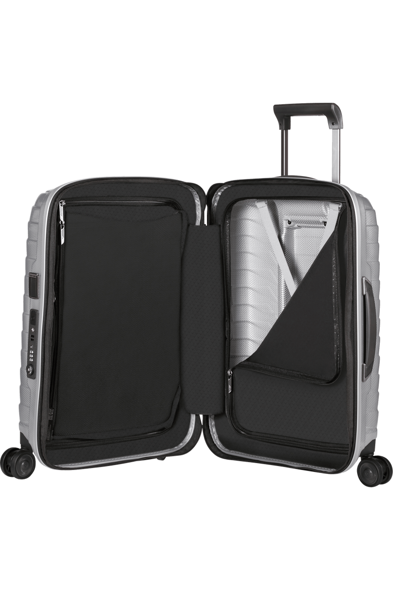 Valigia da Cabina Espandibile Samsonite Proxis Spinner 55 cm Argento