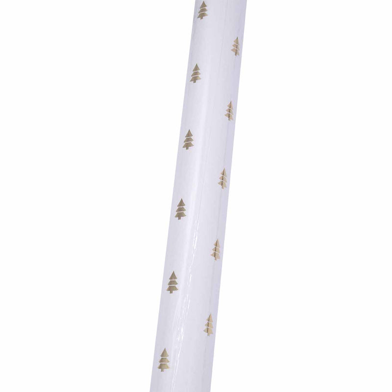 Carta Regalo Albero Bianco e Oro 200 x 70 cm