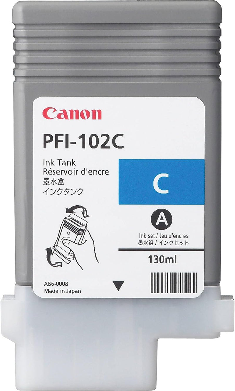 Cartuccia Originale Canon PFI-102 Ciano