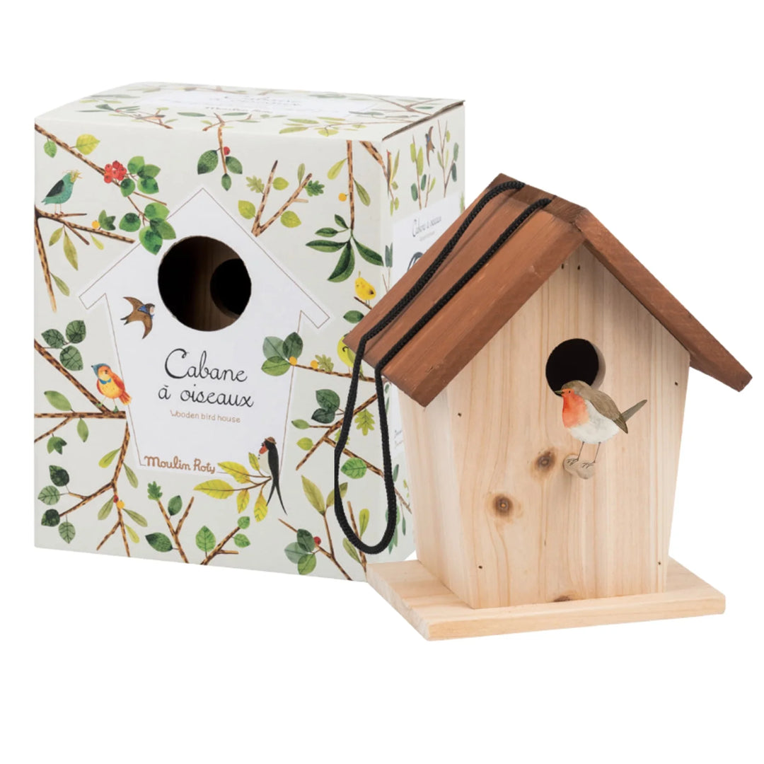 Casetta Uccelli Legno Per Esterno - Nido Da Giardino | Resistente Alle Intemperie - Foto 9