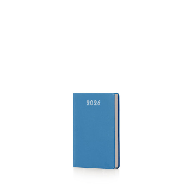 Agenda Bi-Giornaliera Intempo Bulk 2026 Azzurro 7 x 10 cm