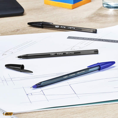 Penna a Sfera Bic Cristal Exact con Punta Media Rosso