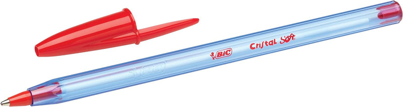 Penna a Sfera Bic Cristal Soft Rosso