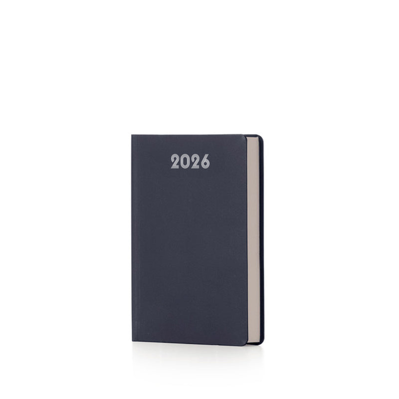 Agenda Giornaliera Intempo Bulk 2026 con Sabato e Domenica Separati Blu 15 x 21 cm