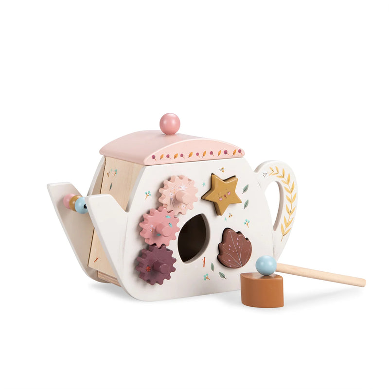 Teiera Moulin Roty con Attività in Legno