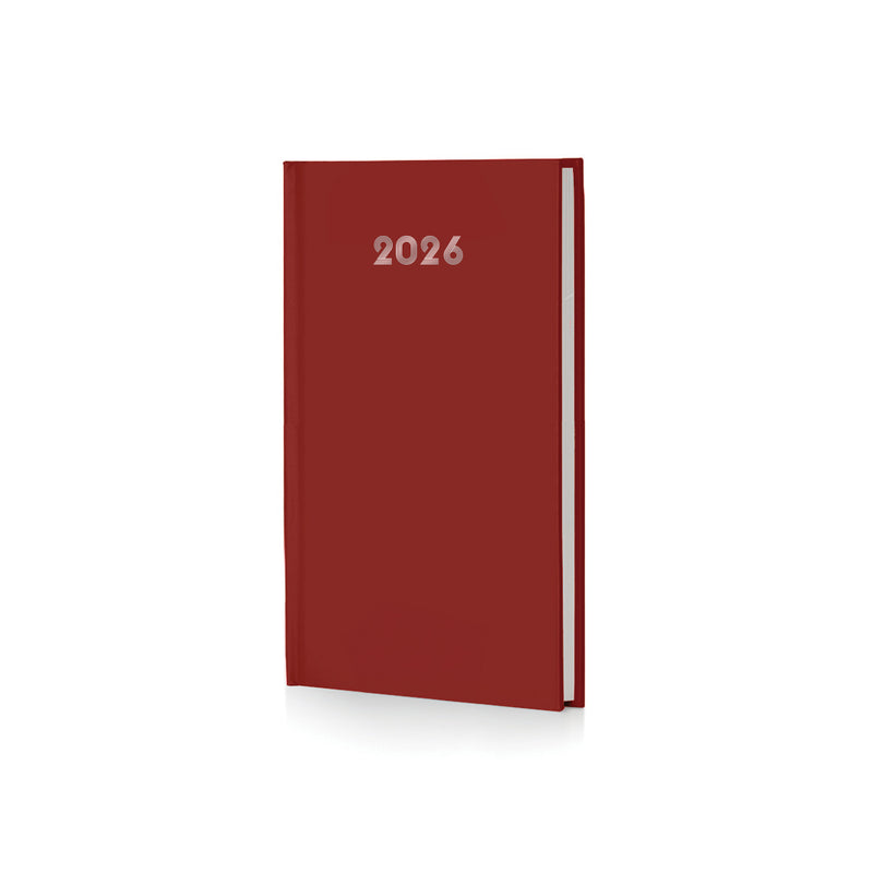 Agenda Settimanale Intempo Bulk 2026 Bordeaux 17 x 24 cm