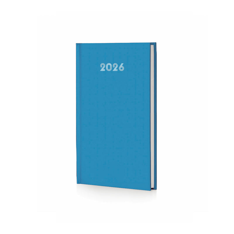 Agenda Settimanale Intempo Bulk 2026 Azzurro 17 x 24 cm