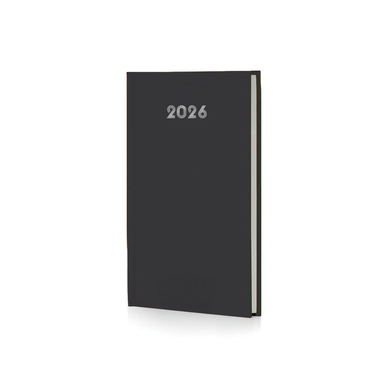 Agenda Settimanale Intempo Bulk 2026 Nero 17 x 24 cm