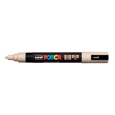Pennarello Marcatore a Tempera Uni Posca a Punta Media Beige
